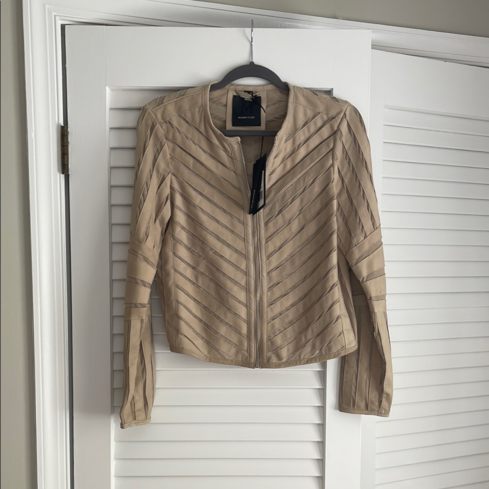 NWT Mauritius Tan Women's Jacket